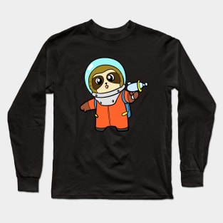 Space Sloth Long Sleeve T-Shirt